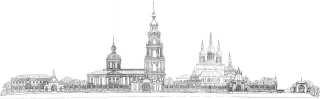  Архитектурно-исторические памятники в рисунках и чертежах