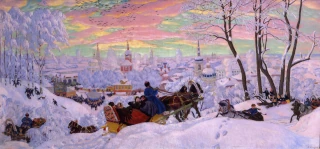  Русская зима в живописи