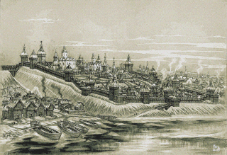 Костромской кремль. Старый и Новый город